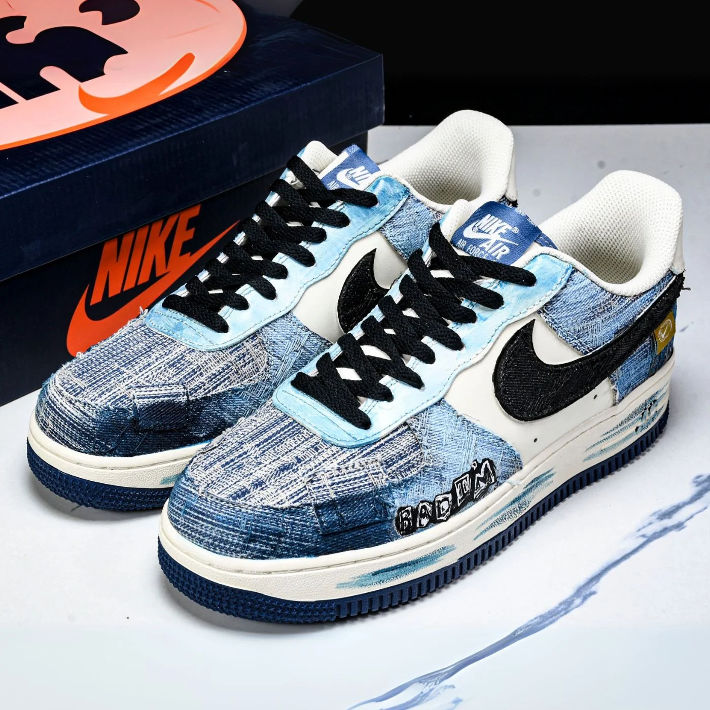 Artic Denim Air Force 1 - Image 5