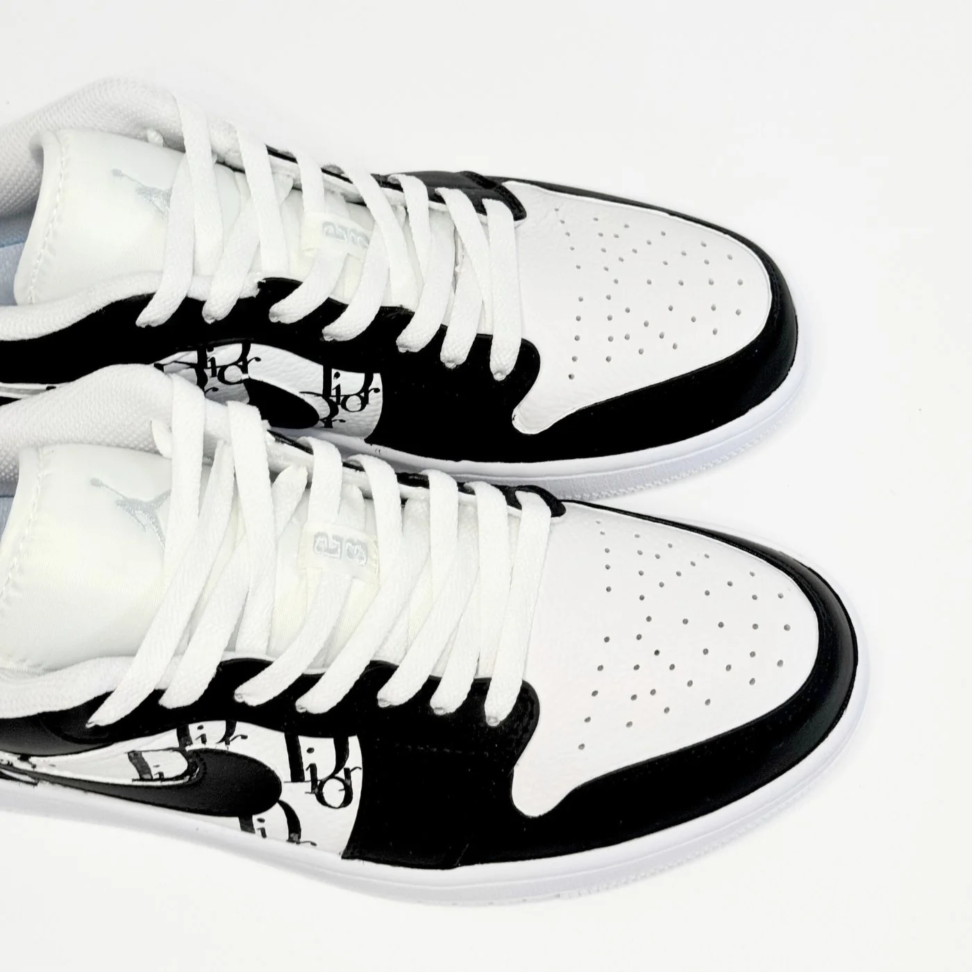 Black Dior Jordan 1 Low - Image 4
