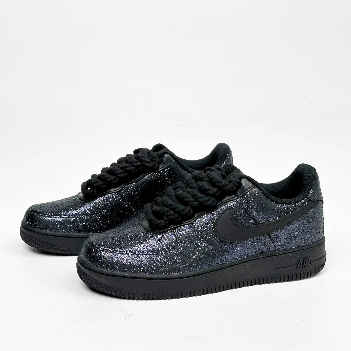 Black Glitter Air Force 1 - Image 2