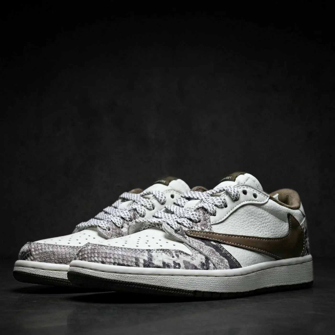 Desert Python LV Air Jordan 1