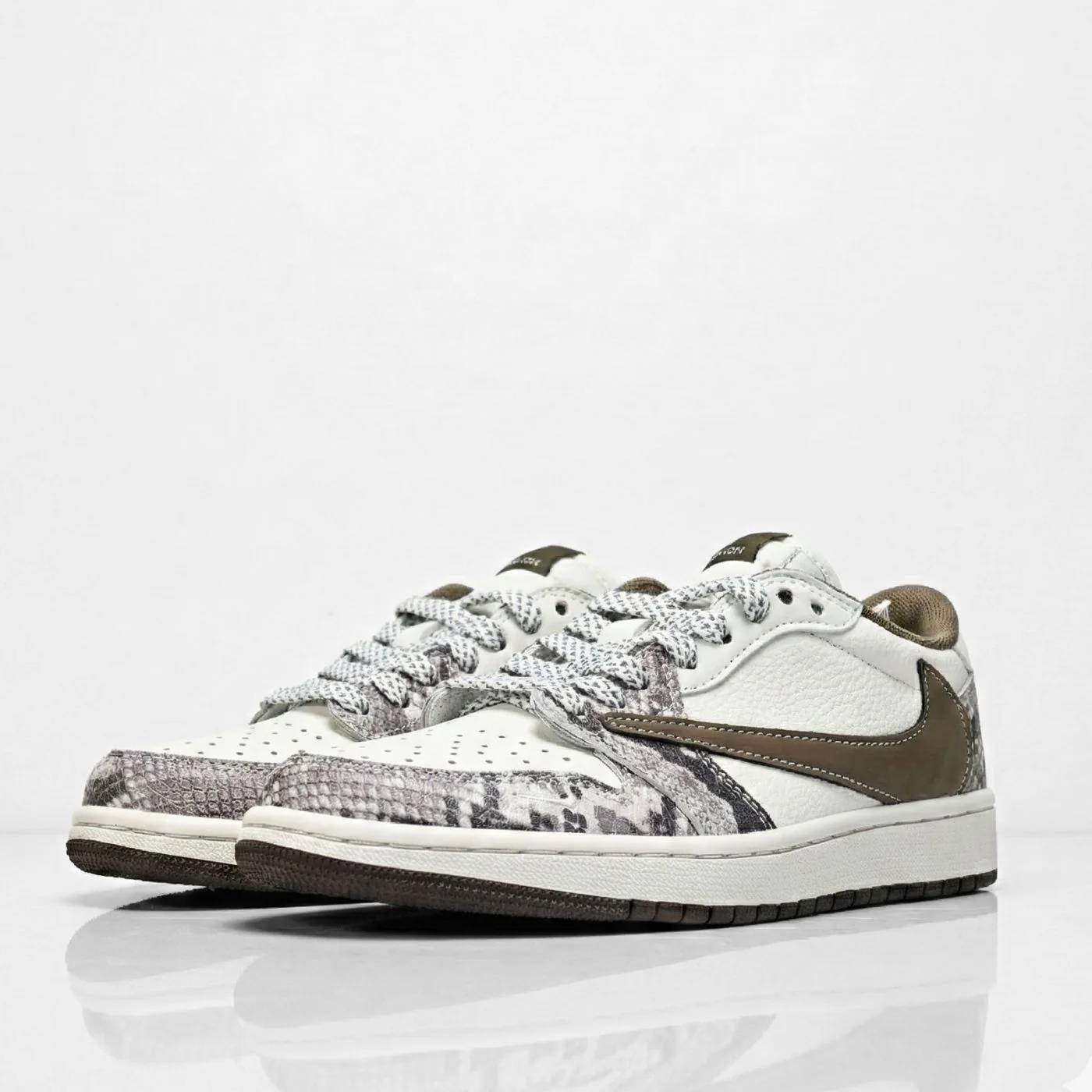 Desert Python LV Air Jordan 1 - Image 2