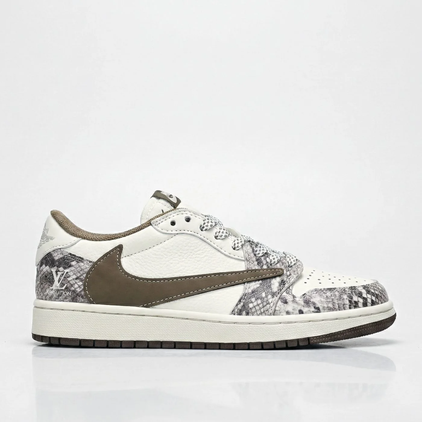Desert Python LV Air Jordan 1 - Image 4