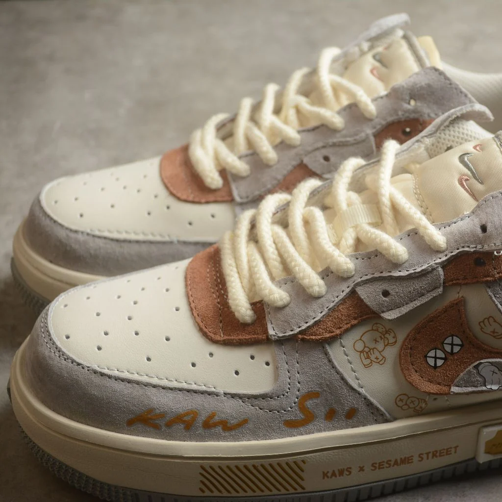 KAWS x Sesame Street Air Force 1 - Image 4