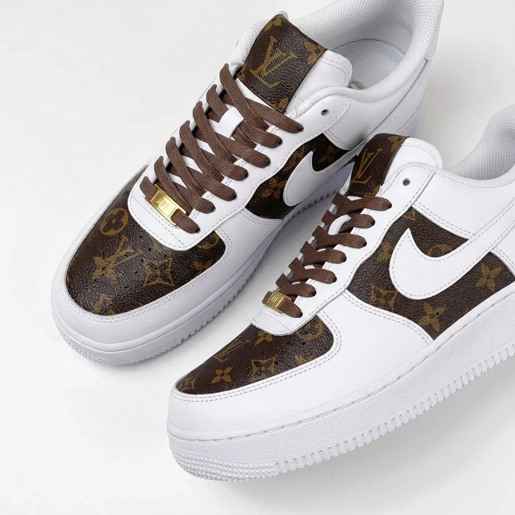 Monogram LV Air Force 1 - Image 5