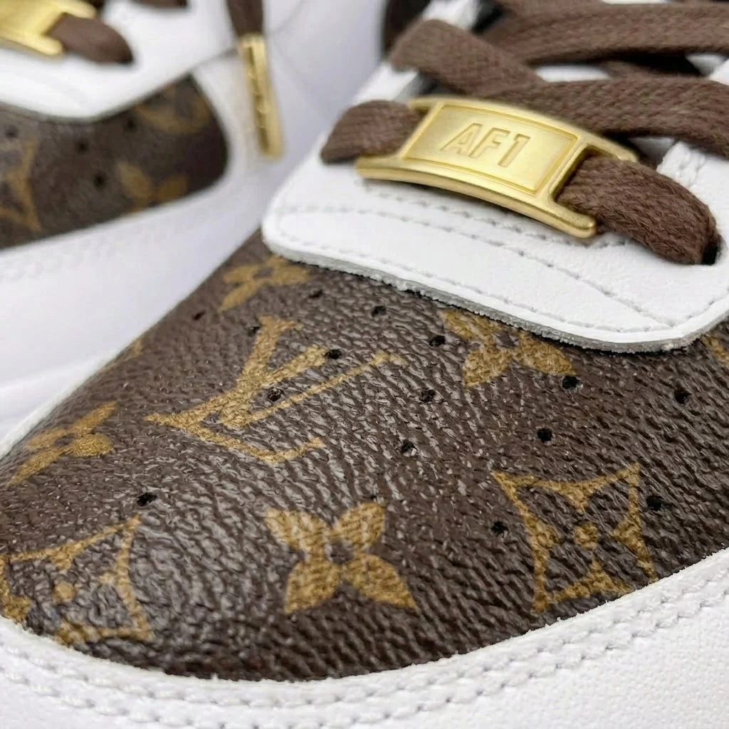 Monogram LV Air Force 1 - Image 6