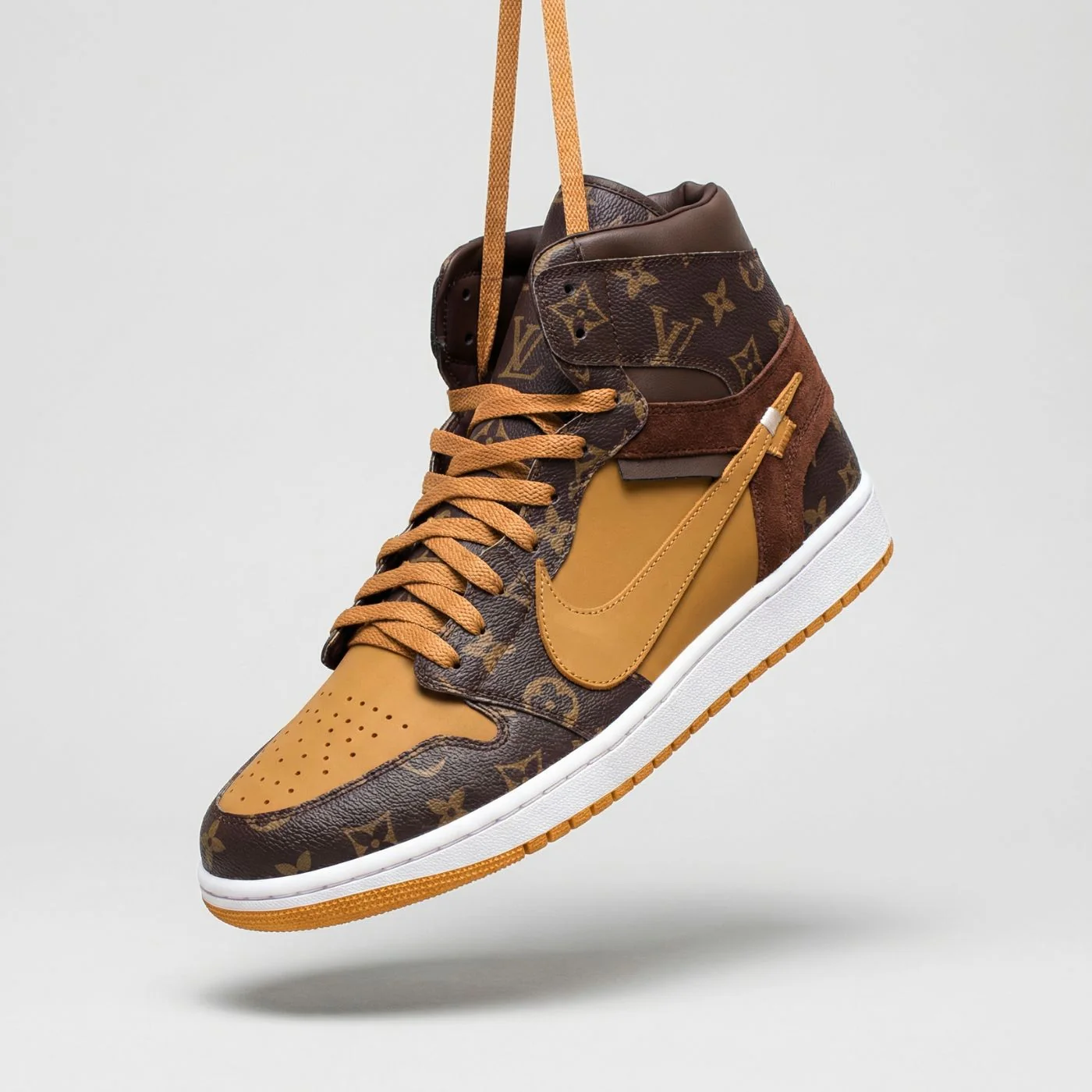 New Off-Louis LV Air Jordan 1 - Image 4