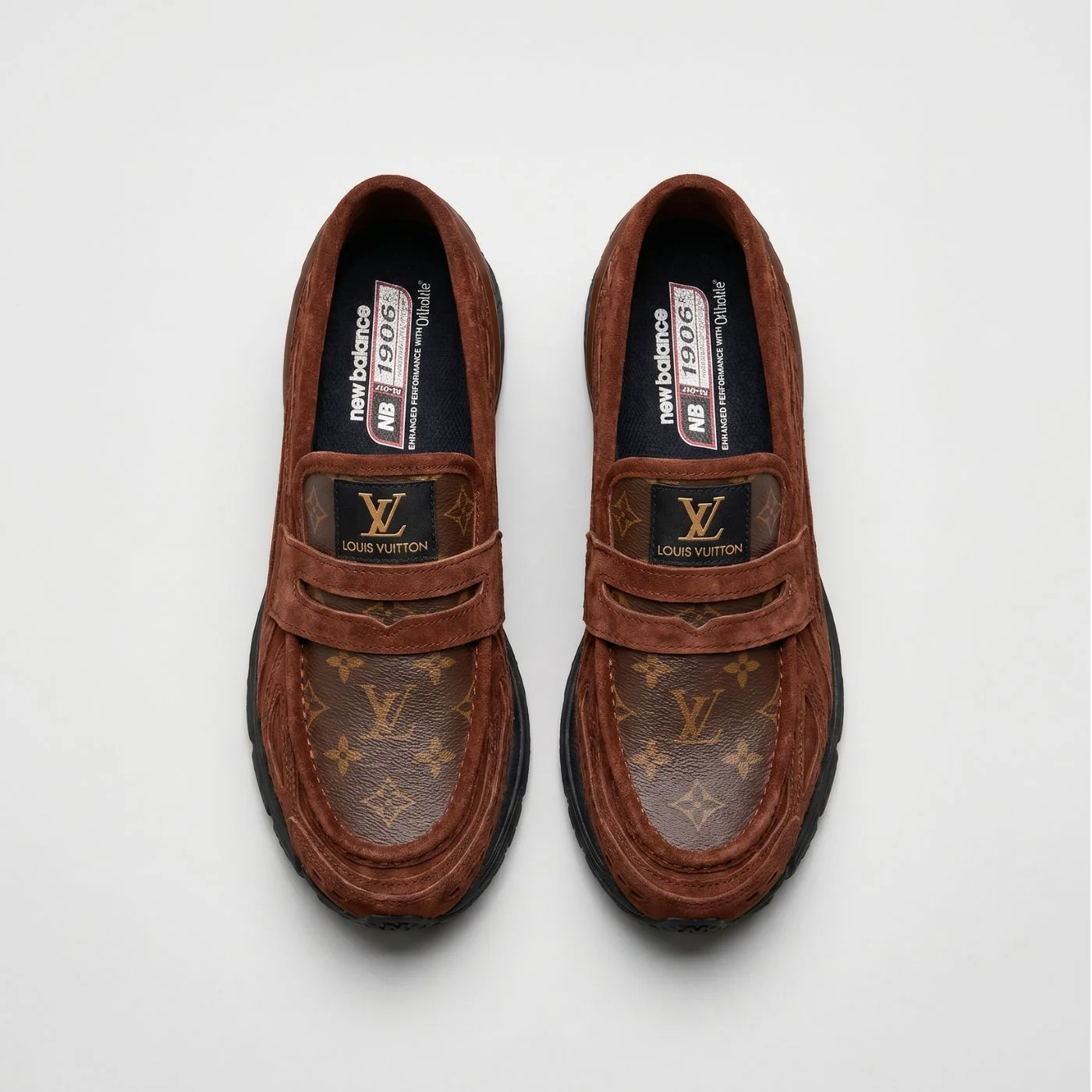 Premium LV New Balance 1906L Loafers - Image 3