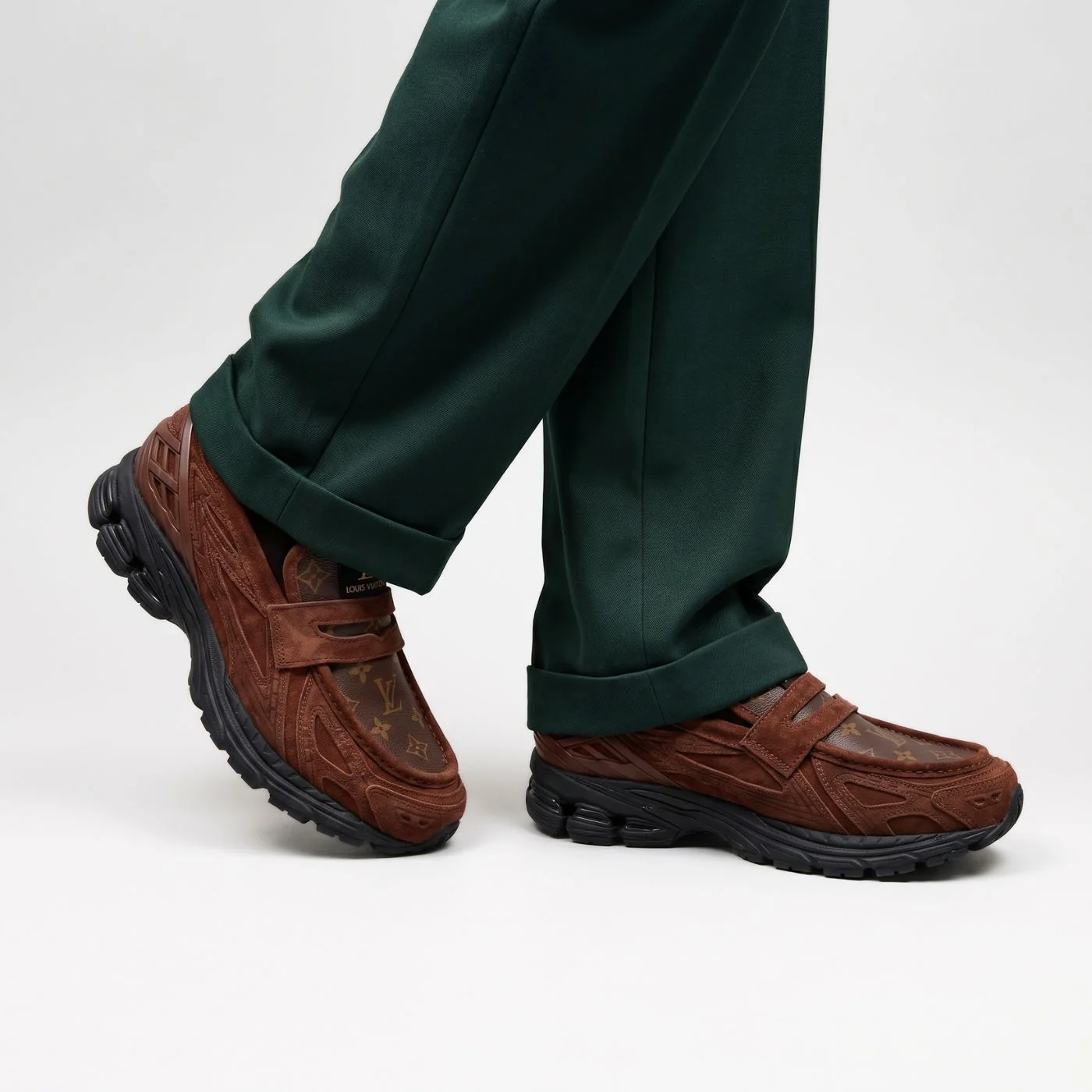 Premium LV New Balance 1906L Loafers - Image 5