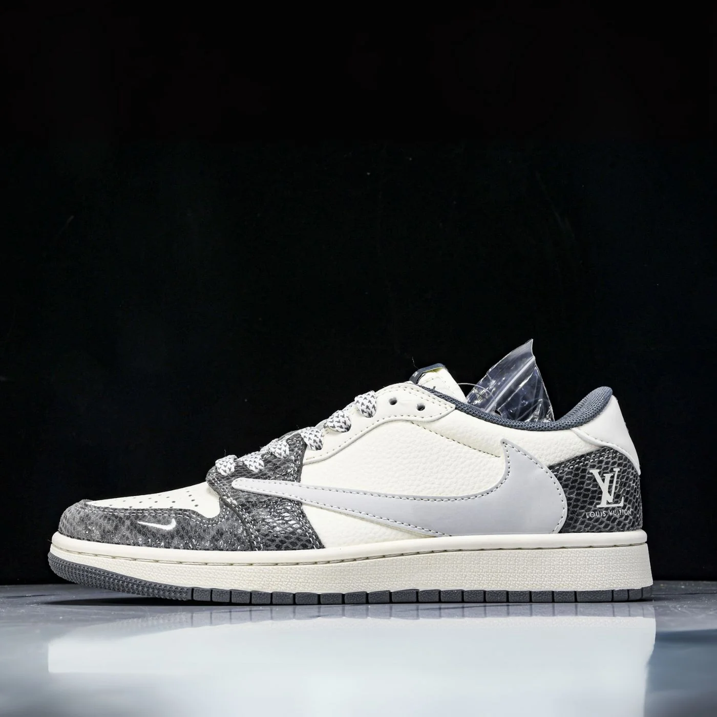 Python LV Air Jordan 1 - Image 4