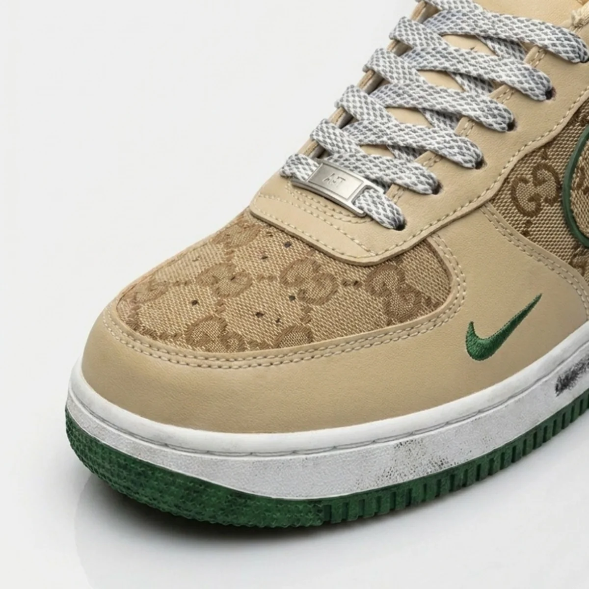 Sand Gucci Air Force 1 - Image 4